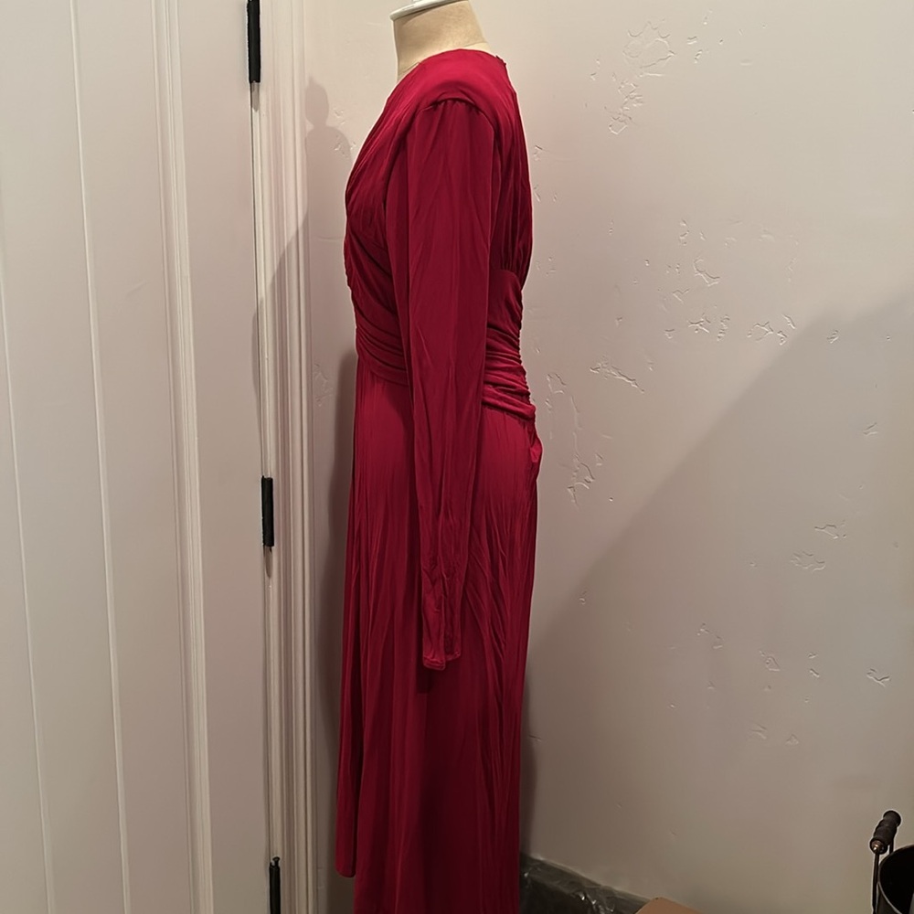Isabel Marant Robe Jinelima Raspberry Dress - Picture 4 of 12
